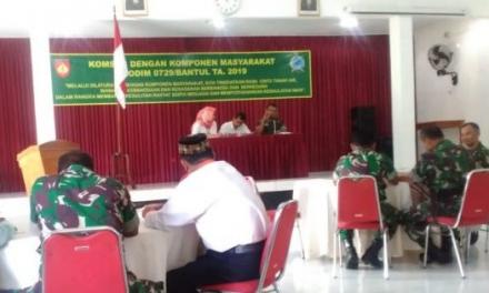 Rapat Evaluasi Kegiatan TMMD Desa Murtigading